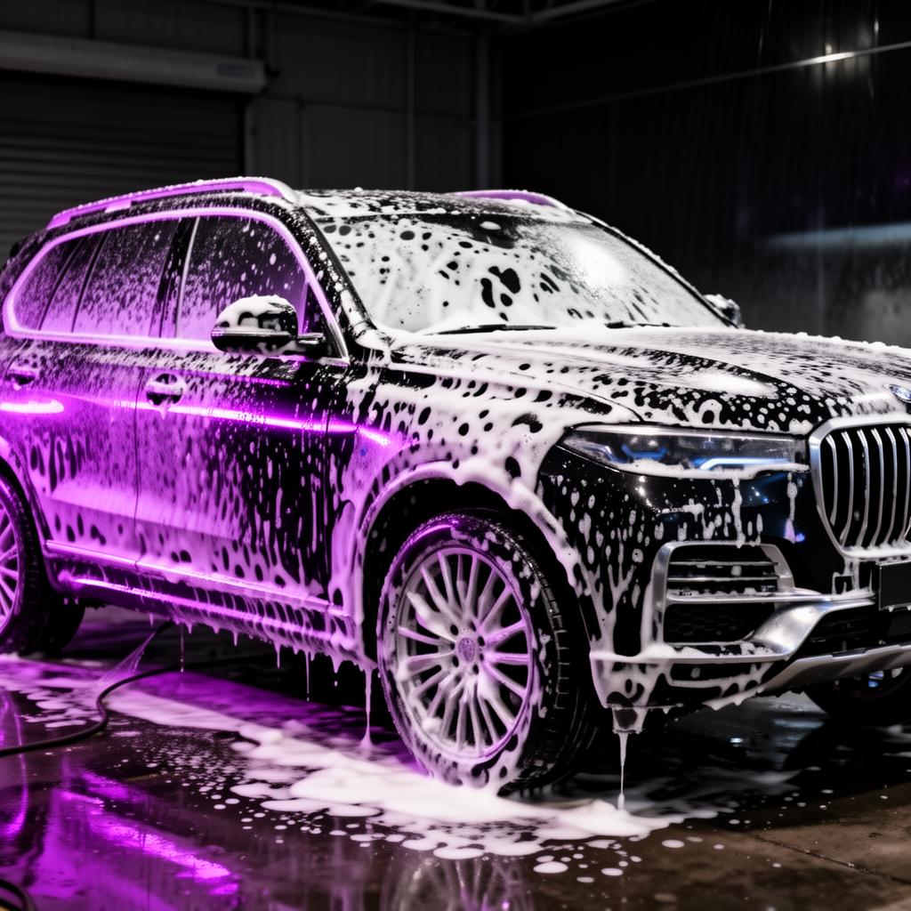 Foam wash detail